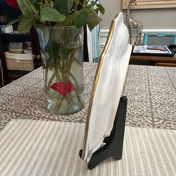 Fitz and Floyd Essentials Holiday Bells‎ Christmas Cookie Canape Plate 9” - Picture 3 of 5